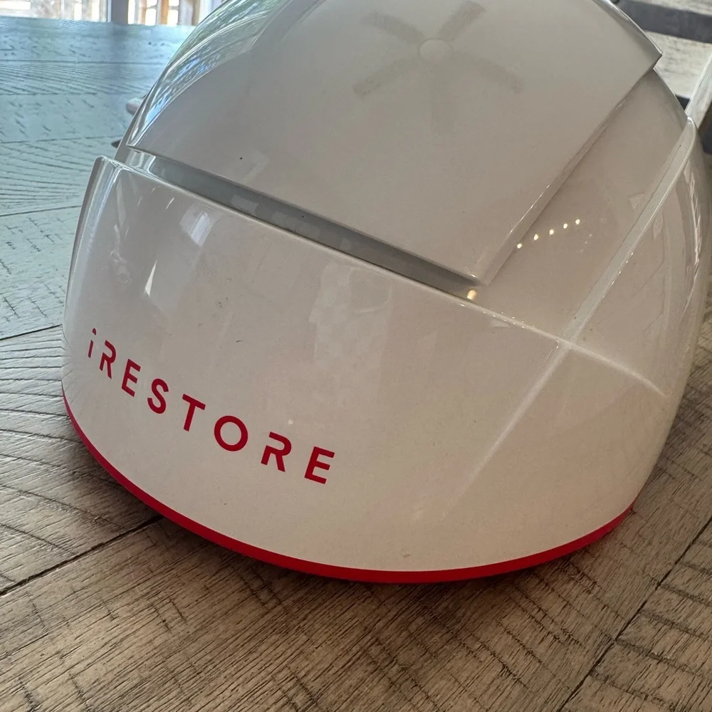 iRestore White and Red Hair Therapy Cap
